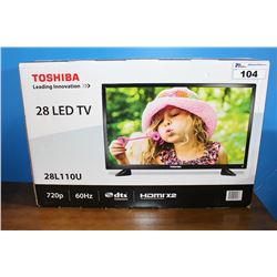 TOSHIBA 28  LED TV