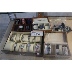 LARGE COLLECTION OF WRIST WATCHES