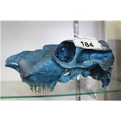 PAINTED COW SKULL