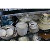 Image 2 : SHELF LOT OF COLLECTABLE CHINA WARE INCLUDING ROYAL ALBERT, MYOTT, AND BLUE MOUNTAIN, ETC