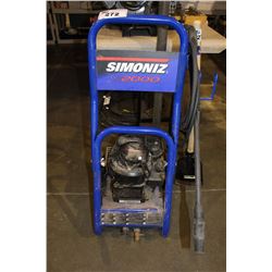 SIMMONIZ GAS POWERED PRESSURE WASHER