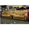 Image 3 : SUEDE SOFA AND LOVE SEAT