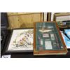 Image 2 : LOT OF MISC; PICTURES, MIRROR AND SEWING MACHINE
