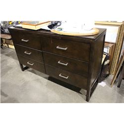 6 DRAWER DRESSER - DRAWERS MAY BE LOOSE