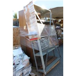 PALLET LOT OF SHELVING