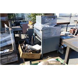 PALLET LOT OF INDUSTRIAL EQUIPMENT