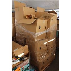 PALLET LOT OF STORAGE GOODS