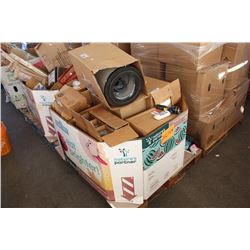 PALLET LOT OF OIL FILTERS AND OTHER MISC ITEMS