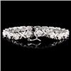 Image 2 : 14K Gold 5.00ctw Fancy Diamond Bracelet