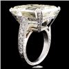 Image 5 : 18K Gold 24.81ctw Diamond Ring