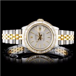 Rolex YG/SS DateJust 2.00ct Diamond Ladies Wristwa