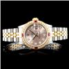 Image 1 : Rolex DateJust 18K/SS 1.00ct Diamond Ladies Watch