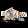 Image 2 : Rolex DateJust 18K/SS 1.00ct Diamond Ladies Watch