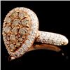 Image 2 : 14K Gold 1.33ctw Fancy Diamond Ring