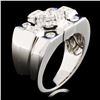 Image 2 : 14K White Gold 2.60ctw Diamond Ring