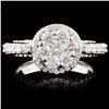14K Gold 1.77ctw Diamond Ring
