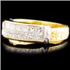 Image 2 : 18K Gold 0.93ctw Diamond Ring