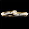 Image 1 : 14K Gold 1.06ctw Diamond Earrings