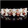 Image 1 : 14K Gold 1.00ctw Fancy Color Diamond Ring