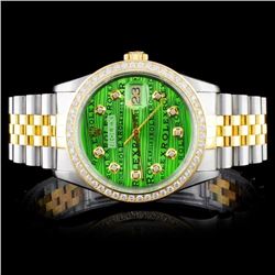 Rolex DateJust 1.00ct Diamond Wristwatch