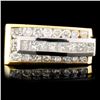 Image 1 : 18K Gold 1.56ctw Diamond Ring