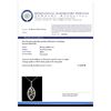 Image 4 : 14K Gold 0.92ctw Fancy Color Diamond Pendant