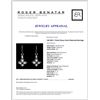Image 3 : 14K WG 1.13ctw Fancy Color Diamond Earrings