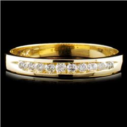 14K Gold 0.18ctw Diamond Ring