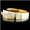 Image 2 : 14K Gold 0.62ctw Diamond Ring