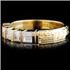 Image 2 : 14K Gold 0.62ctw Diamond Ring