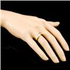 Image 3 : 14K Gold 0.85ctw Diamond Ring