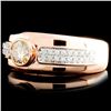 Image 2 : 14K Gold 0.85ctw Diamond Ring