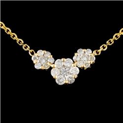 14K Gold 0.50ctw Diamond Necklace