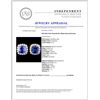 Image 3 : 14K Gold 5.54ct Tanzanite & 1.08ctw Diamond Earrin