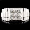Image 2 : 14K Gold 0.62ctw Diamond Ring