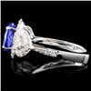 Image 3 : 18K Gold 2.53ct Tanzanite & 0.90ctw Diamond Ring