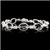 Image 1 : 18K Gold 2.52ctw Diamond Bracelet