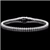 Image 1 : ^18k White Gold 3.00ct Diamond Bracelet