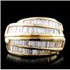 Image 1 : 14K Yellow Gold 1.68ctw Diamond Ring