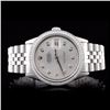 Image 1 : Rolex SS DateJust Men's 1.35ct Diamond Wristwatch