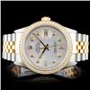 Image 1 : Rolex YG/SS DateJust 1.50ct Diamond Gents Wristwat