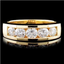 14K Gold 1.00ctw Diamond Ring