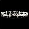 Image 2 : 18K Gold 1.00ctw Diamond Bracelet