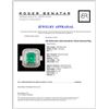 Image 4 : 18K White Gold 1.69ct Emerald & 1.35ctw Diamond Ri