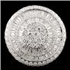 Image 1 : 18K Gold 3.78ctw Diamond Ring