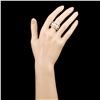 Image 4 : 18K Gold 1.30ctw Diamond Ring