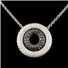 Image 1 : 14K Gold 1.12ctw Fancy Color Diamond Pendant