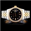 Image 1 : Rolex DateJust 1.00ct Diamond Gent's Watch