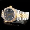 Image 2 : Rolex DateJust 1.00ct Diamond Gent's Watch