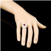 Image 3 : 18K Gold 1.62ct Ruby & 1.24ctw Diamond Ring